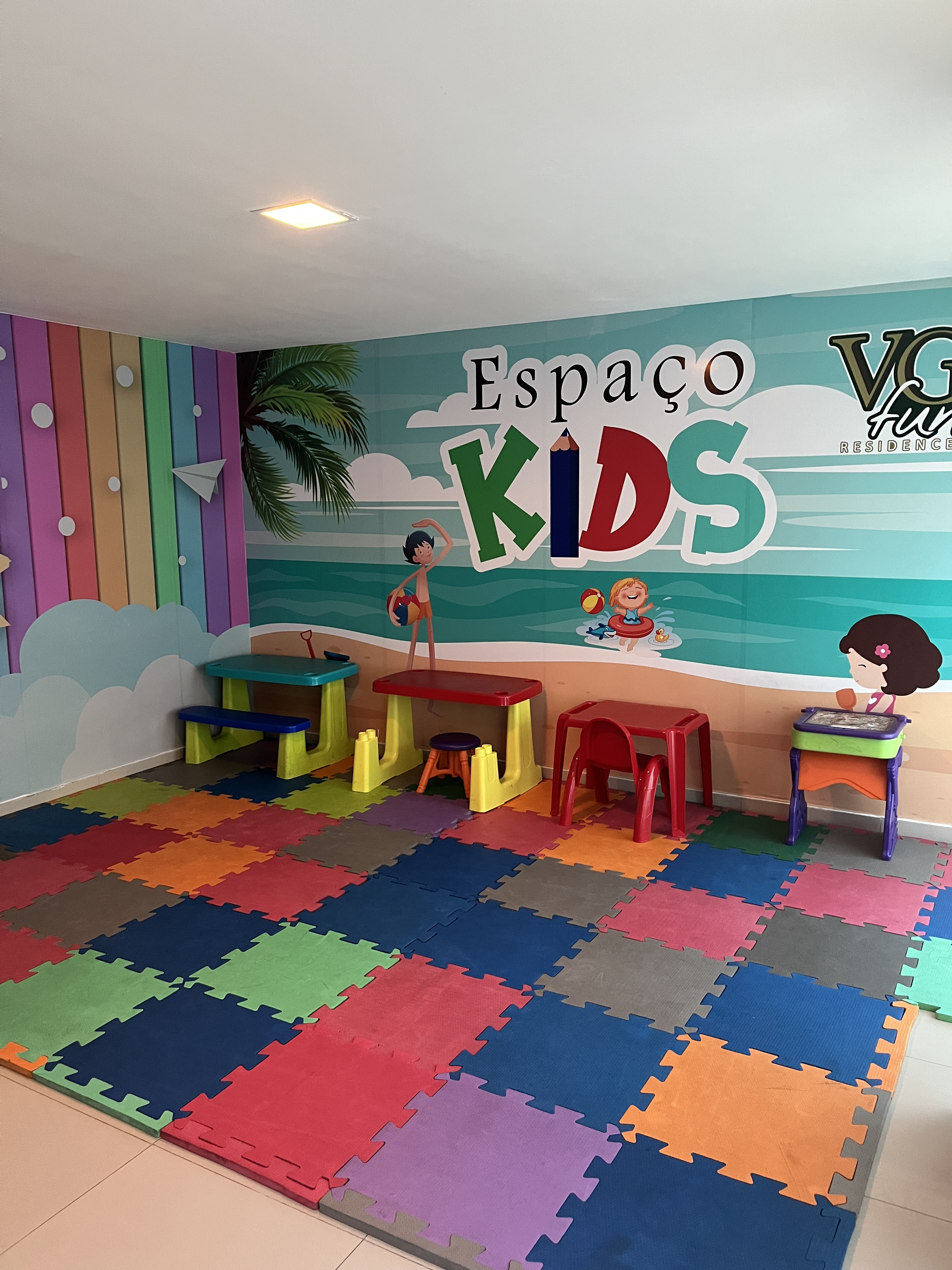 Children playground area